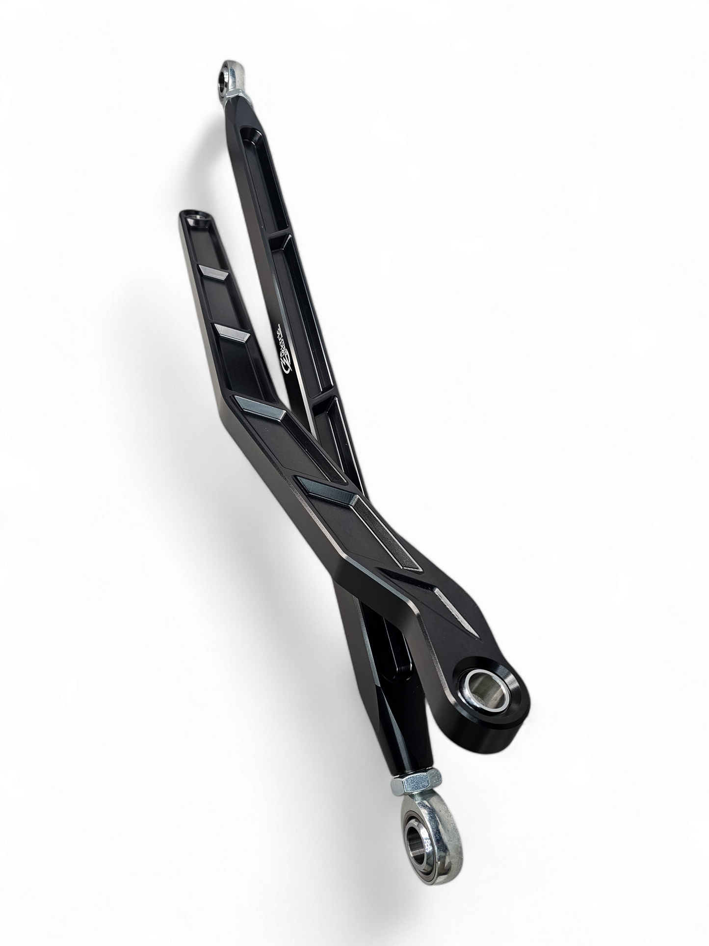 2022 TO CURRENT POLARIS RZR PRO R, PRO S, TURBO R HIGH CLEARANCE RADIUS RODS IN BLACK FINISH