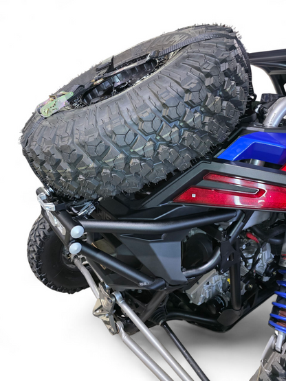 2022+ POLARIS RZR PRO R/TURBO R AMP REAR TIRE RACK REAR BUMPER COMBO