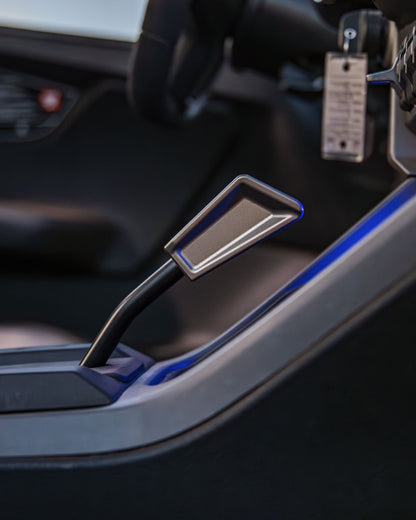2020 TO CURRENT POLARIS RZR PRO R, PRO XP, TURBO R, and XPEDITION SHIFT KNOB ANODIZED GUN METAL FINISH