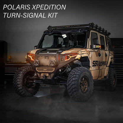 SSV Works Turn-Signal Plug-&-Play Kit | 2024-2026 Polaris Xpedition | Sequential Front LED Lights w/Taillight Integration