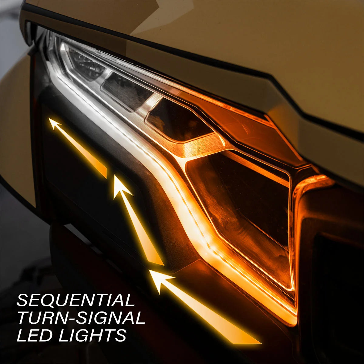 SSV Works Turn-Signal Plug-&-Play Kit | 2024-2026 Polaris Xpedition | Sequential Front LED Lights w/Taillight Integration