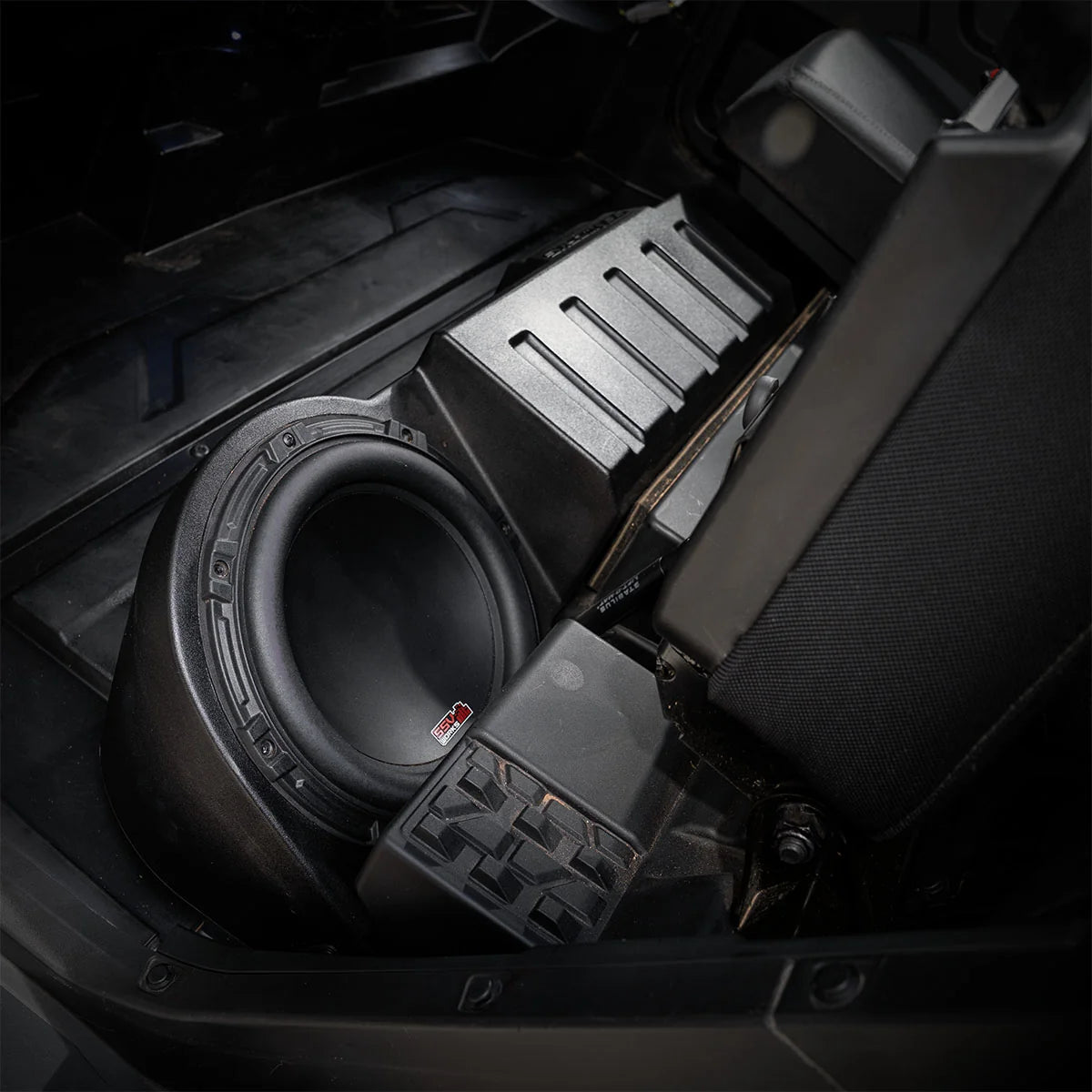 SSV Works 2024-2026 Polaris Xpedition Rear-Seat Ported 10" Subwoofer Enclosure