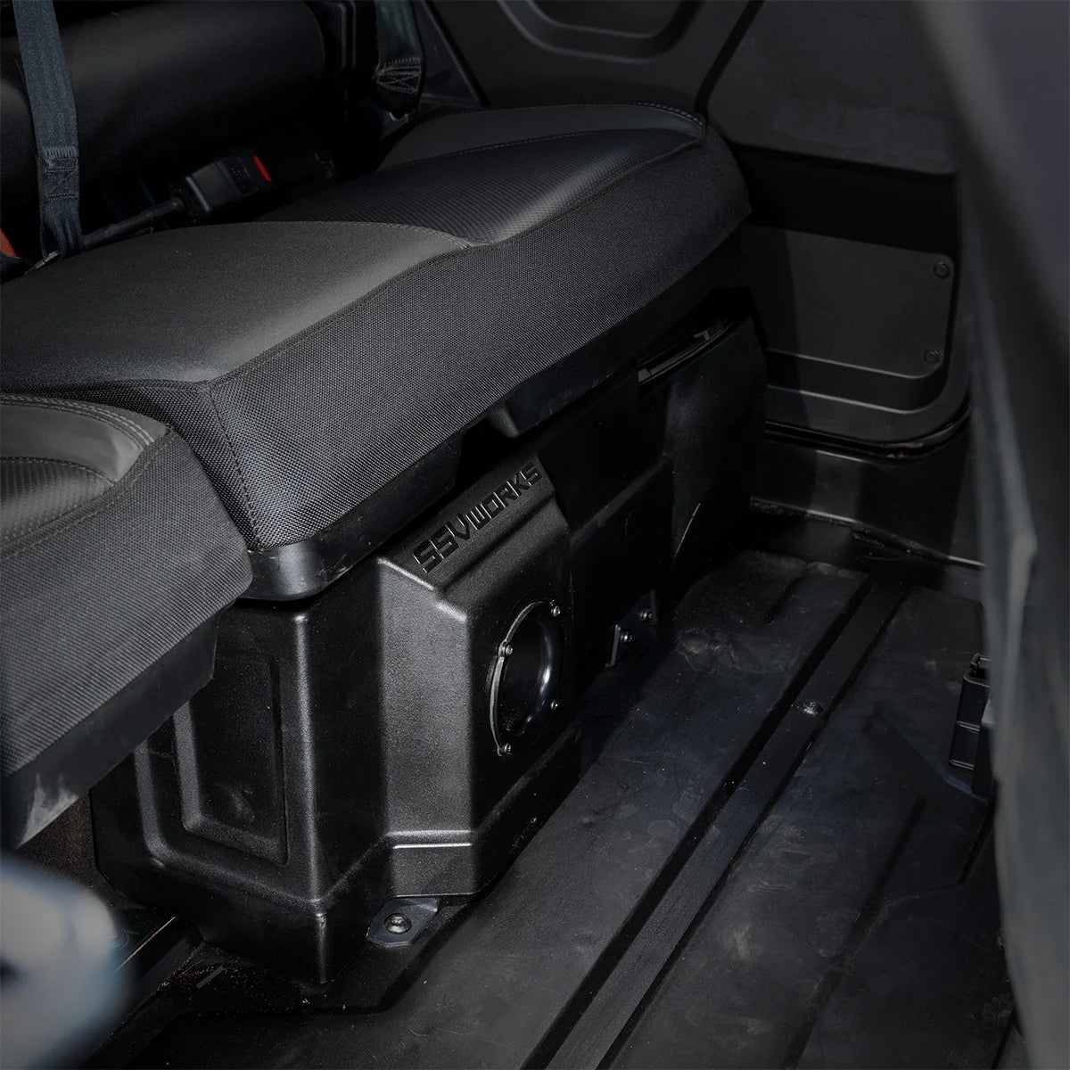 SSV Works 2024-2026 Polaris Xpedition Rear-Seat Ported 10" Subwoofer Enclosure