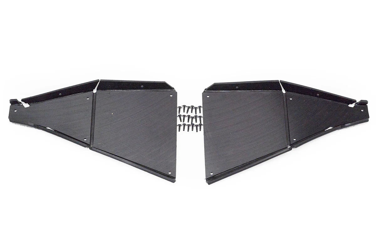 LONG TRAVEL FRONT A-ARM SKID PLATES FOR POLARIS RZR PRO XP