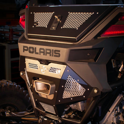 POLARIS RZR PRO R REAR EXHAUST COVER