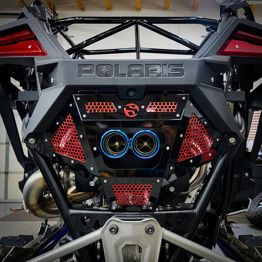 SDR Motorsports Polaris RZR Pro R Rear Exhaust Grille Cover