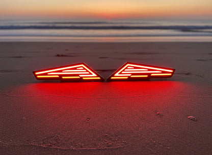 BILLET LED TAIL-LIGHT PRO R, TURBO R, PRO XP (BLINKER AND HAZARD INTEGRATION)