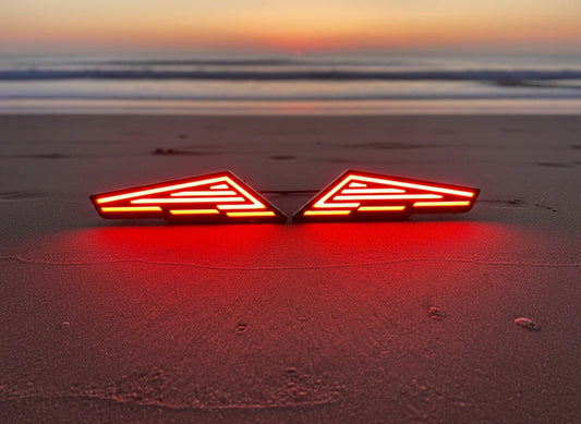 BILLET LED TAIL-LIGHT PRO R, TURBO R, PRO XP (BLINKER AND HAZARD INTEGRATION)