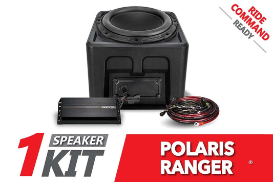 SSV Works 2018-2024 Polaris Ranger XP1000 10" Subwoofer for Ride Command