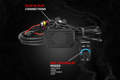 2014-2023 POLARIS RZR V-SPEC 3-SPEAKER PLUG & PLAY KIT WITH JVC