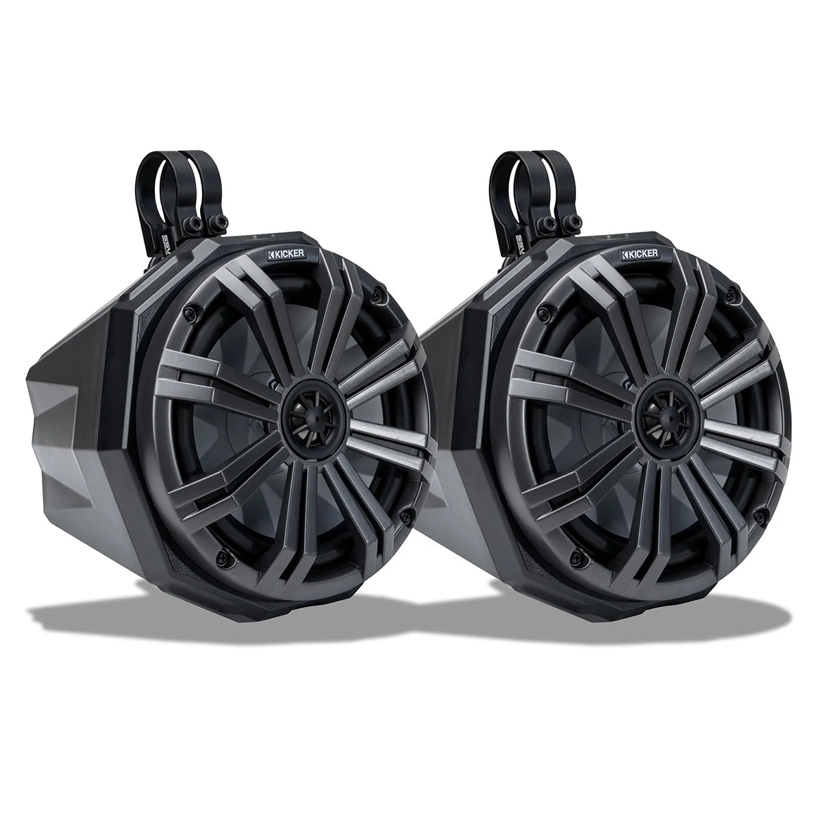SSV Works OEM Audio Expansion Kit with 8" Kicker KM Tower Speakers - Polaris RZR