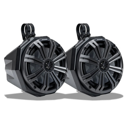 SSV Works OEM Audio Expansion Kit with 8" Kicker KM Tower Speakers - Polaris RZR