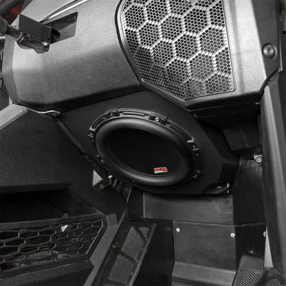 SSV Works 2020-2024 Polaris RZR Pro R / Turbo R / Pro XP Under-Dash 10" Sealed Subwoofer-Enclosure (Unloaded)