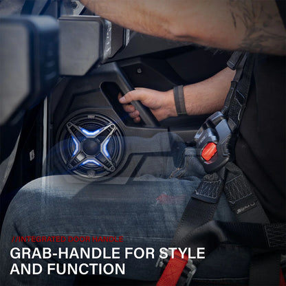 SSV Works 2025-2027 Polaris RZR Pro R / Pro S / Pro XP Rear Door 6.5" Speaker Pods w/Integrated Handle