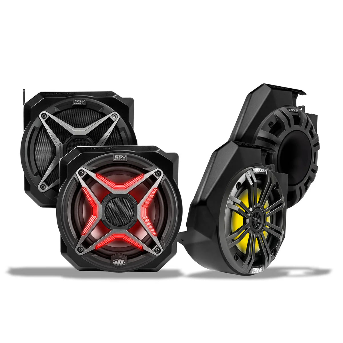 2025 POLARIS RZR PRO R / PRO S / PRO XP FRONT 6.5" DASH SPEAKER PODS