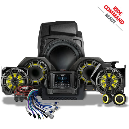 SSV Works Phase-6 K-Spec 7-Speaker Plug & Play Kit with MRB4 Radio - Polaris RZR Pro R / Pro S / Pro XP (2025-2026)