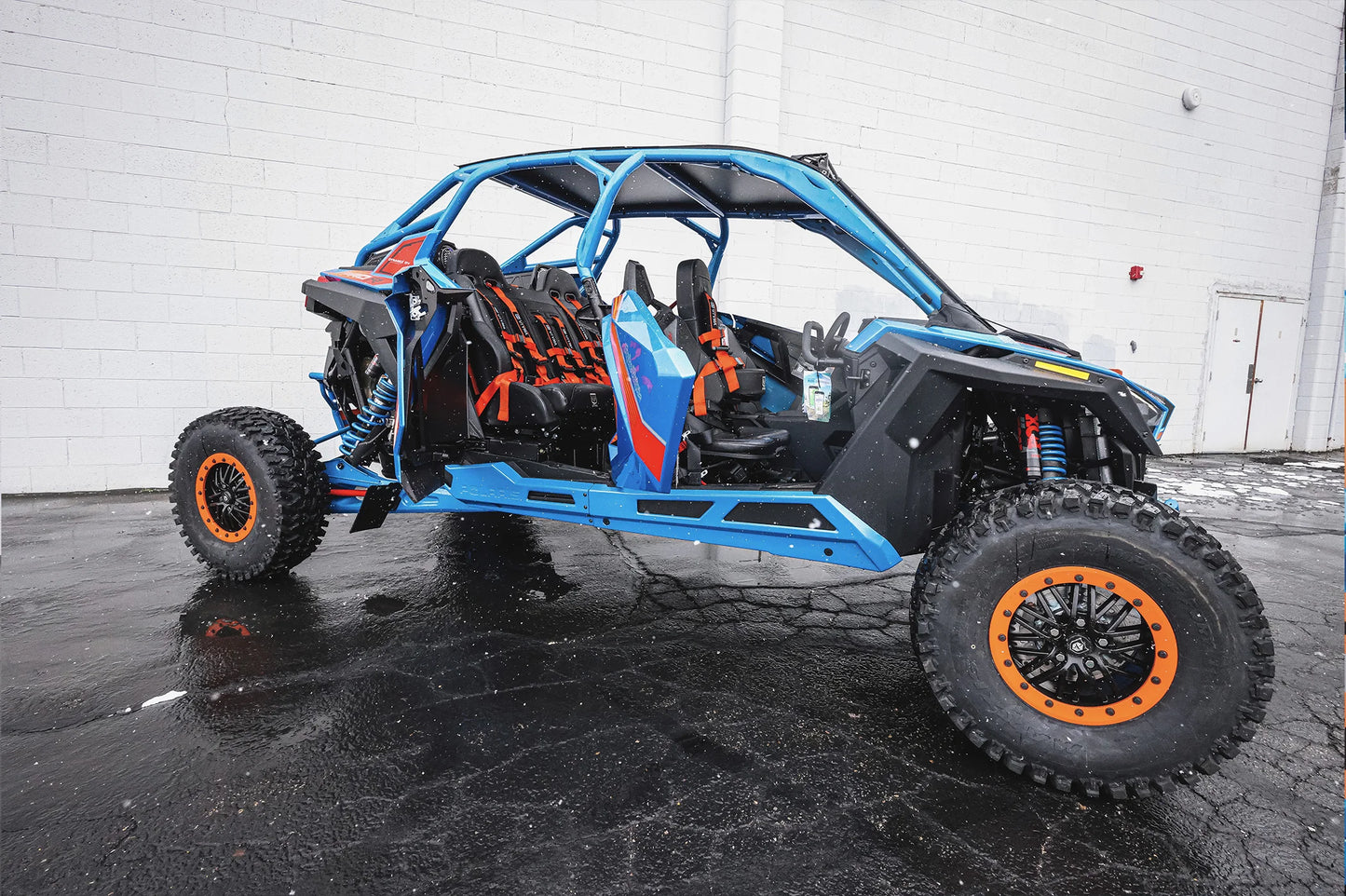 RZR 4 PRO (TURBO R, PRO R, PRO) REAR BENCH SEAT W/ HARNESSES (2020-2025)