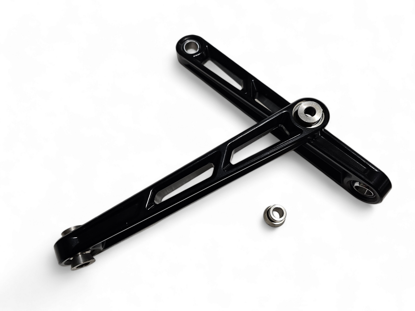 2022 TO CURRENT POLARIS RZR TURBO R, PRO R FRONT SWAY BAR LINK IN BLACK FINISH