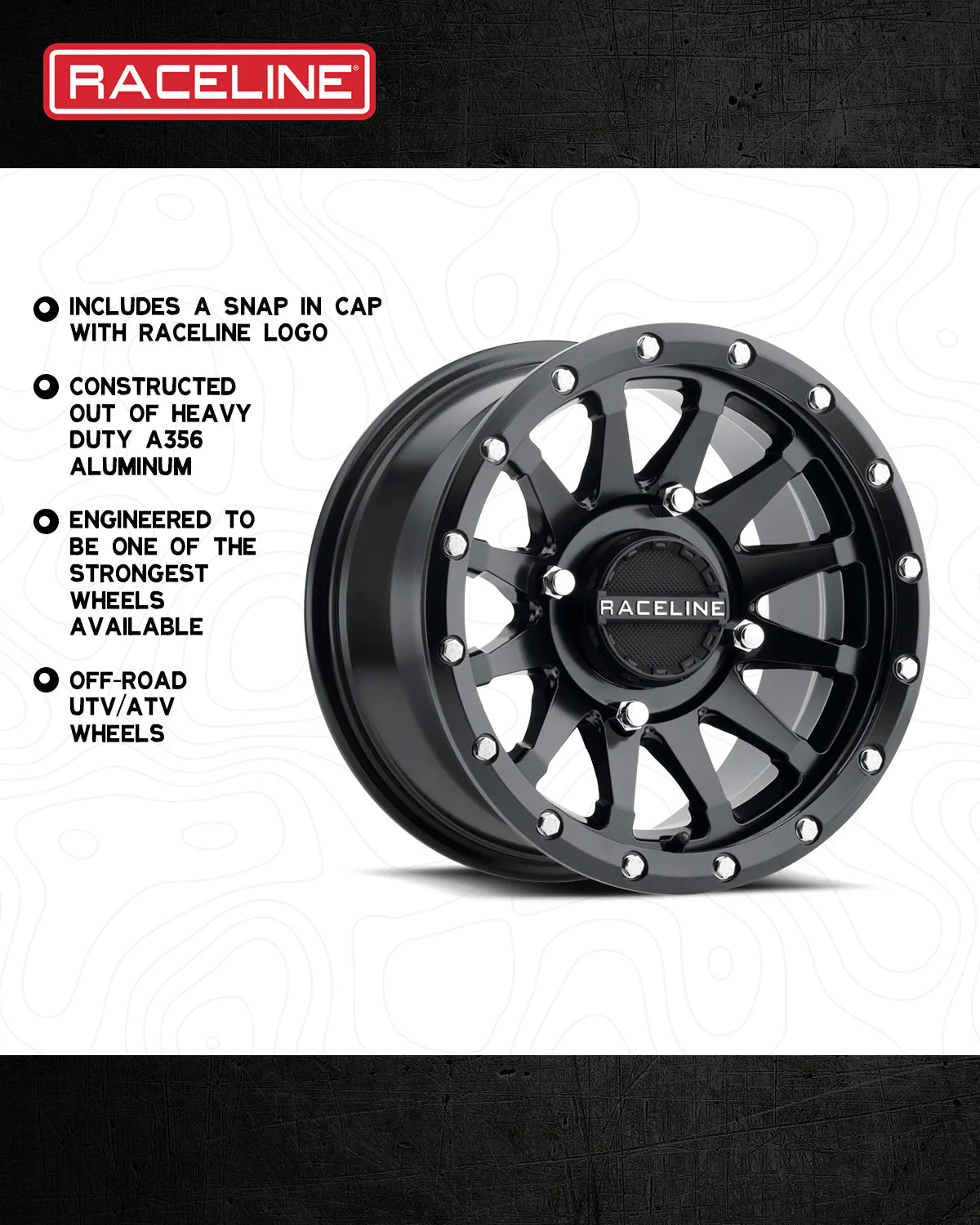 RACELINE A95B TROPHY SIMULATED BEADLOCK