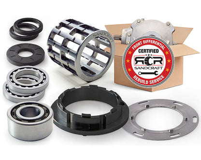 BOMBPROOF FRONT DIFFERENTIAL RE-BUILD - TURBO S / RS1 / PRO XP / TURBO R / PRO S