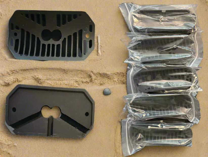 MARSHIN WHIPS ROSEWELL X-2 BILLET RV ROCKLIGHTS X24