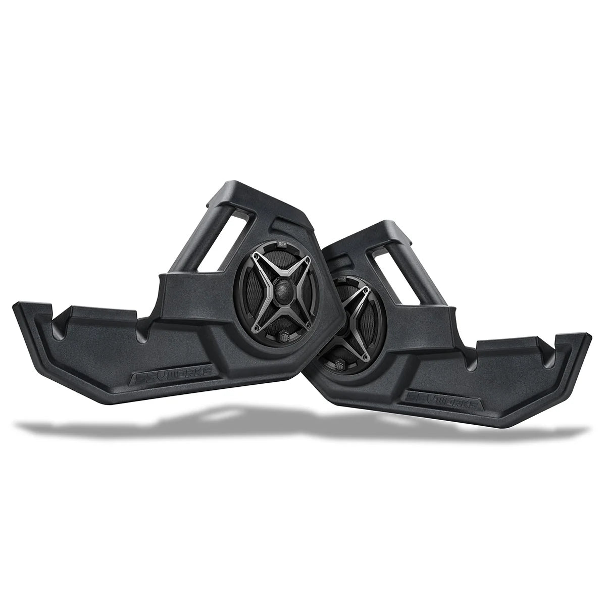 SSV Works 2025-2027 Polaris RZR Pro R / Pro S / Pro XP Front Door 6.5" Speaker Pods w/Integrated Handle