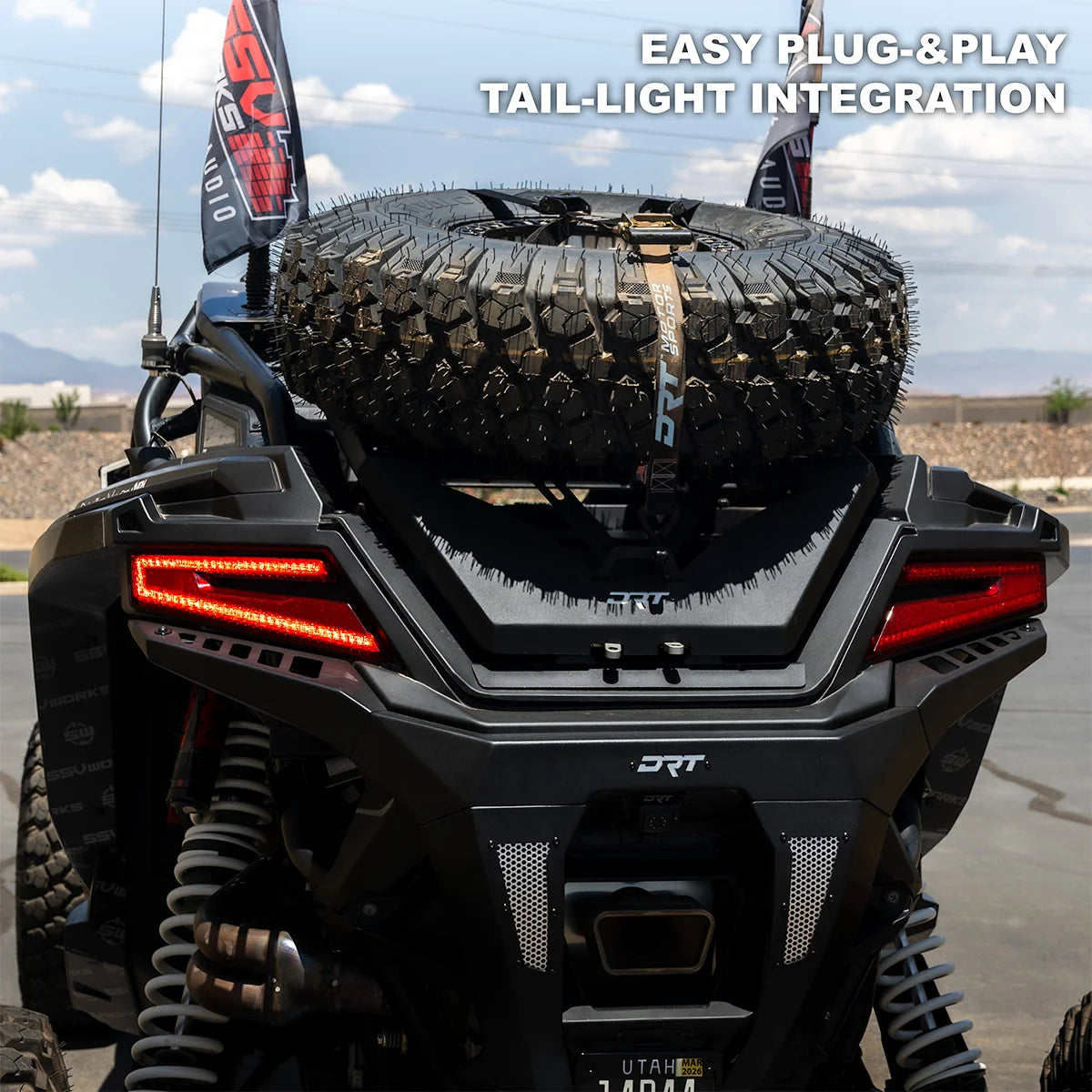 SSV Works Turn-Signal Plug-&-Play Kit | 2025-2026 Polaris RZR Pro R, Pro S and Pro XP | 2019-2023 RZR | 2021-2026 RZR Trail S