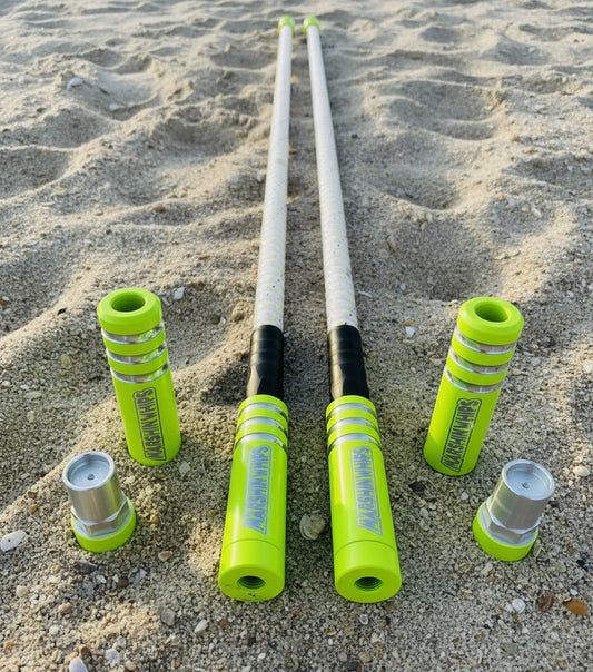 GAME CHANGER LED WHIP SET - SAVAGE SAGE GREEN