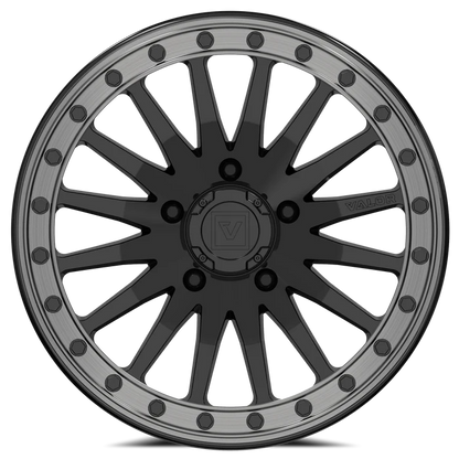 V06 BEADLOCK GLOSS BLACK 15X10 +25MM 5X114.3