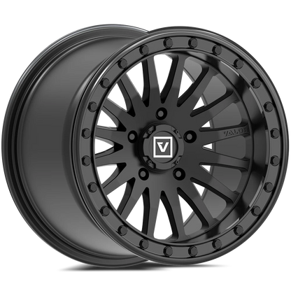 V06 BEADLOCK SATIN BLACK 15X10 +25MM 5X114.3