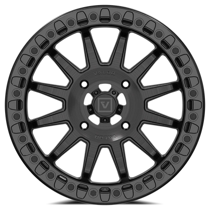 V09 BEADLOCK BRUSHED CHARCOAL 17X8 +40MM 4X156