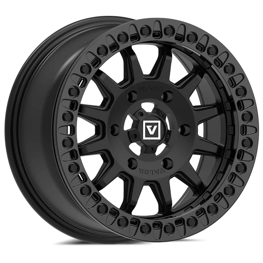 V09 BEADLOCK FLOW FORM BLACK SATIN 15X7 +40MM 6X139.7
