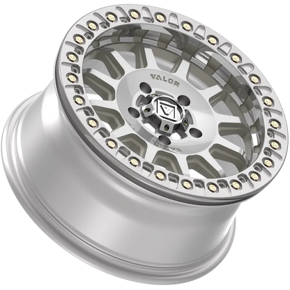 V09 BEADLOCK RAW MACHINED 15X7 +40MM 5X114.3