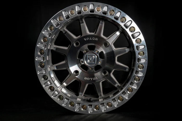 V09 BEADLOCK RAW MACHINED 15X7 +40MM 5X114.3