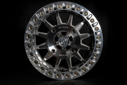 V09 BEADLOCK RAW MACHINED 15X7 +40MM 5X114.3