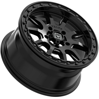 V15 SATIN BLACK 5x114.3 on ALPHA H2 35x10R15