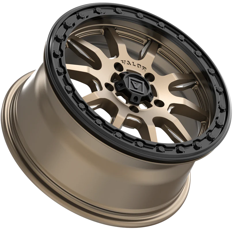 V15 SATIN BRONZE 5x114.3 on ALPHA H1 35x10R15