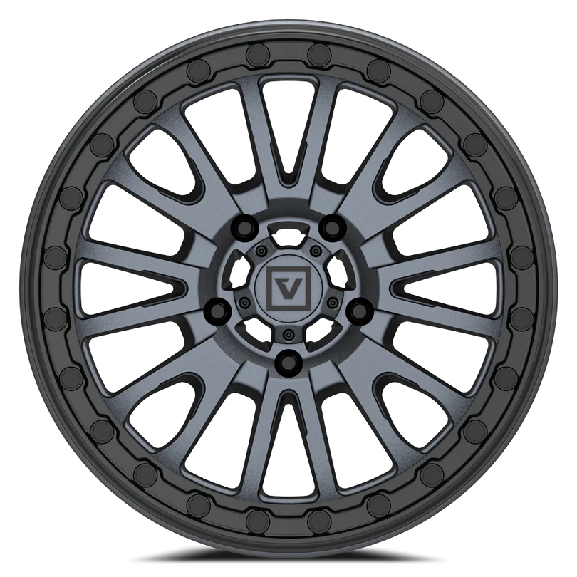 V16 BEADLOCK UTV WHEEL SATIN GUNMETAL 15X7 +35MM 5X114.3