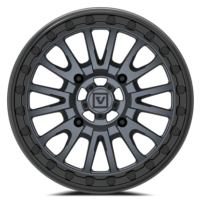 V16 BEADLOCK SATIN GUNMETAL 15X7 +35MM 4X156