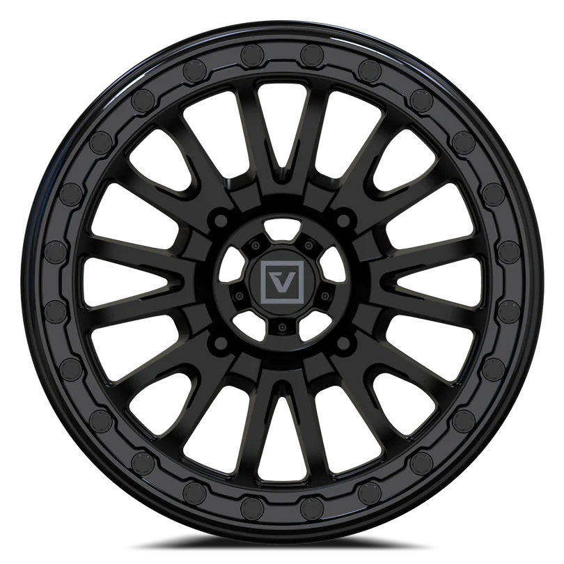 V16 BEADLOCK SATIN BLACK 15X7 +35MM 4X156