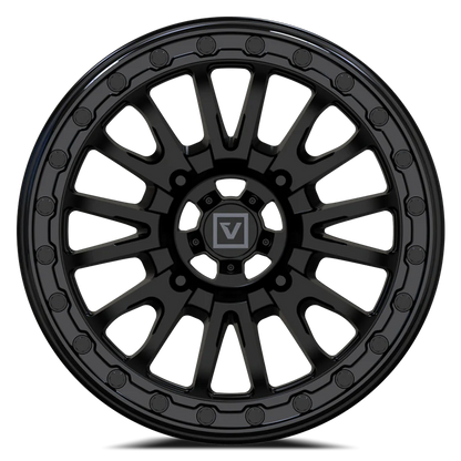 V16 BEADLOCK SATIN BLACK 15X7 +35MM 4X156