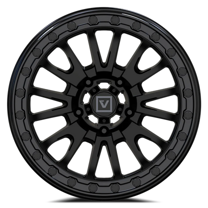 V16 BEADLOCK UTV WHEEL SATIN BLACK 15X7 +35MM 5X114.3