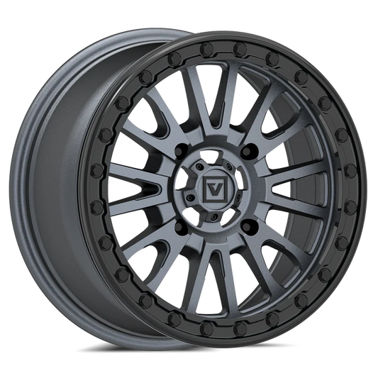 V16 BEADLOCK SATIN GUNMETAL 15X7 +35MM 4X137