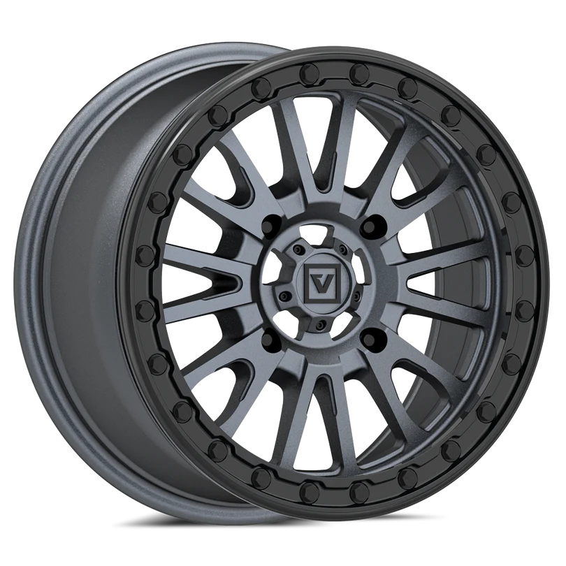 V16 BEADLOCK SATIN GUNMETAL 15X7 +35MM 4X156