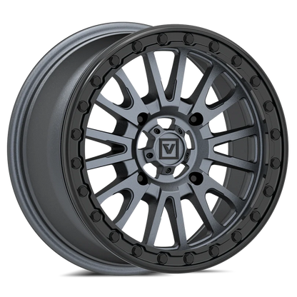 V16 BEADLOCK SATIN GUNMETAL 15X7 +35MM 4X156
