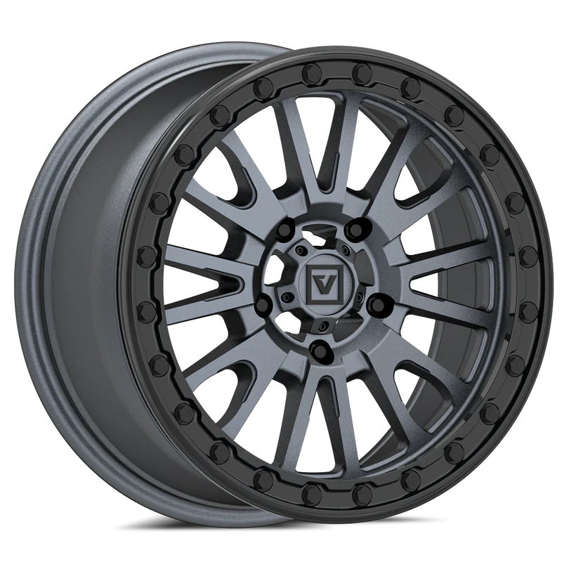 V16 BEADLOCK UTV WHEEL SATIN GUNMETAL 15X7 +35MM 5X114.3