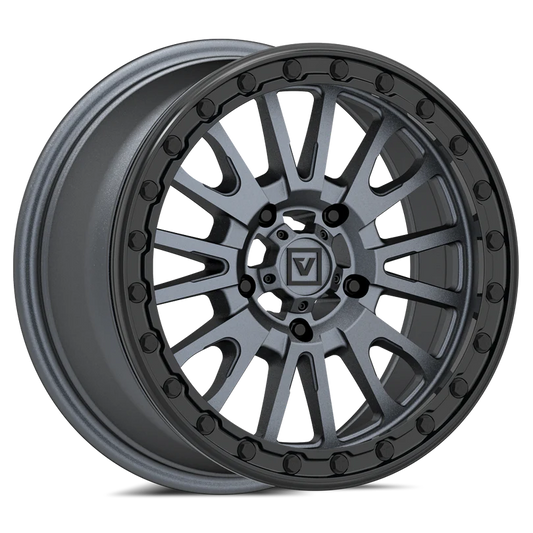 V16 BEADLOCK UTV WHEEL SATIN GUNMETAL 15X7 +35MM 5X114.3