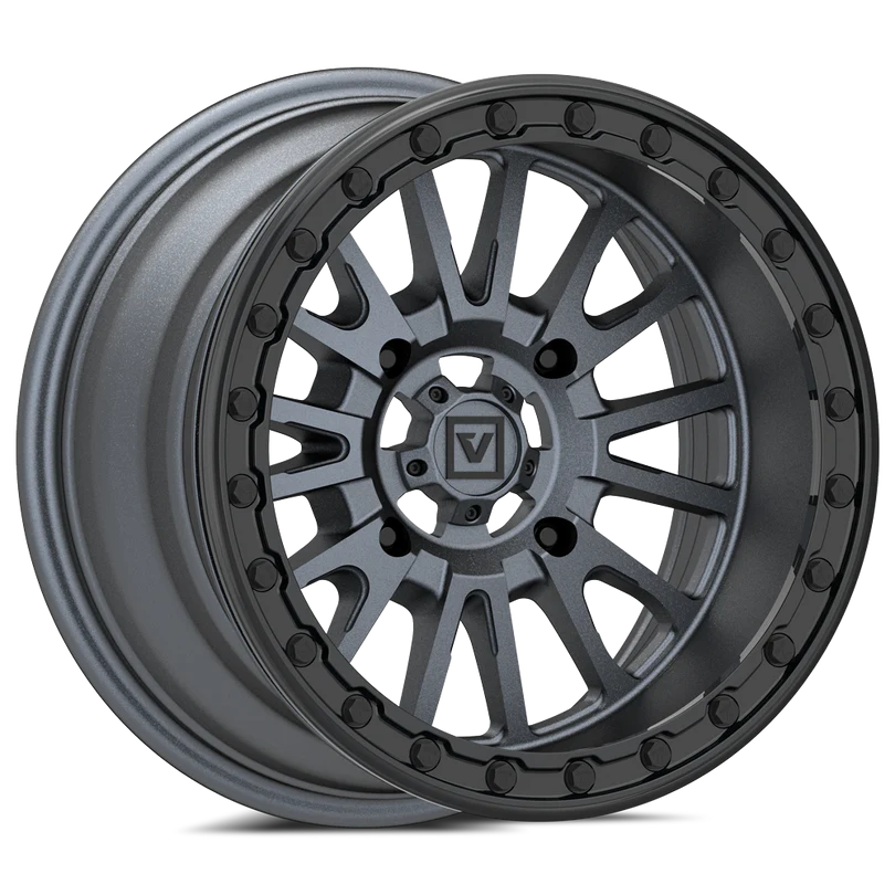 V16 BEADLOCK SATIN GUNMETAL 15X8 -12MM 4X137
