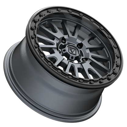 V16 BEADLOCK UTV WHEEL SATIN GUNMETAL 15X7 +35MM 5X114.3