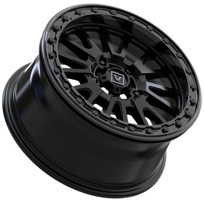 V16 BEADLOCK UTV WHEEL SATIN BLACK 15X7 +35MM 5X114.3
